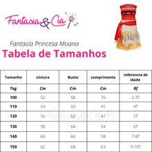 Upload image to gallery viewer, Moana Princess Super Deluxe Costume with Crown and Necklace 
